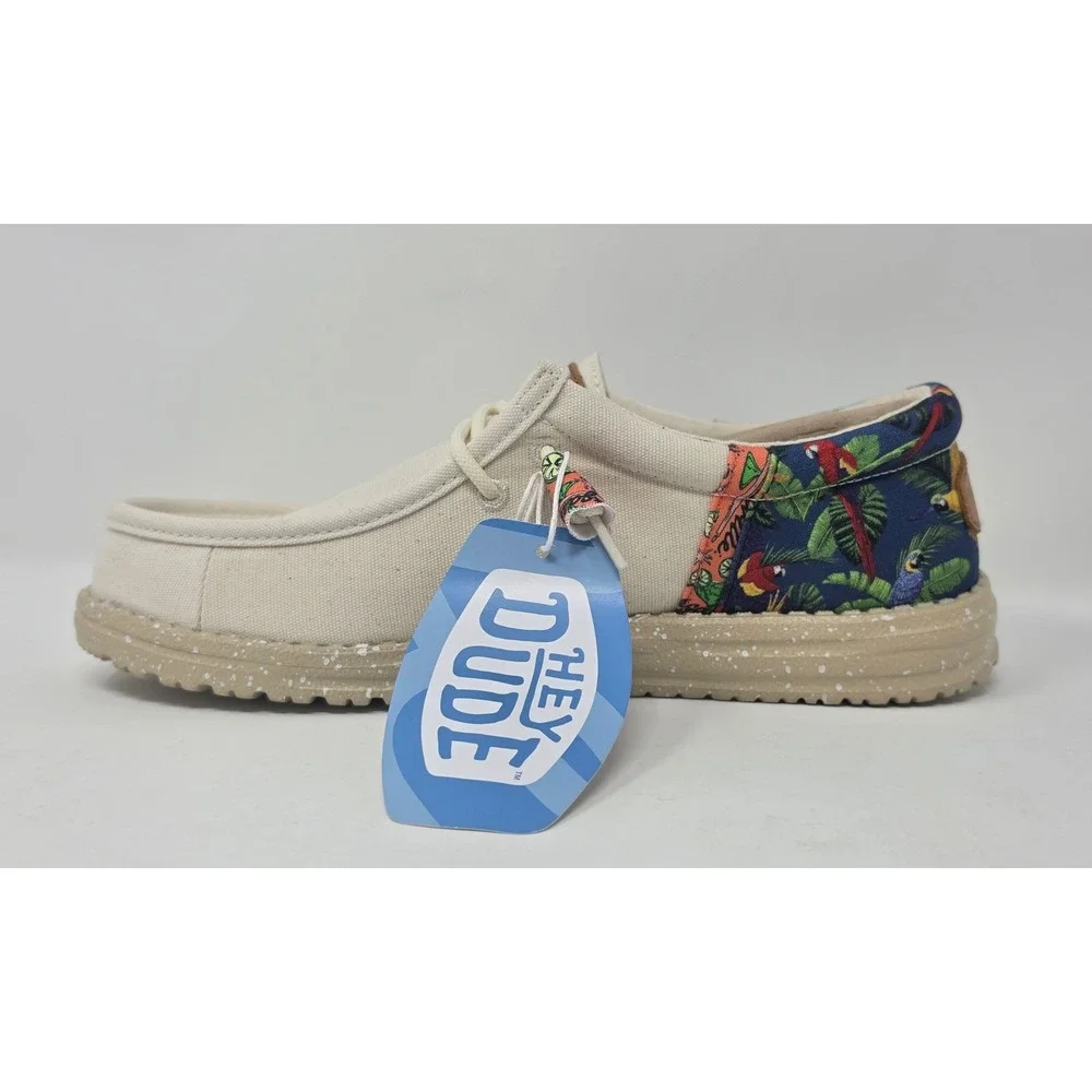 Hey Dude Wally Funk Margaritaville Men's/Women's 8.5 Loafers Sand Multi